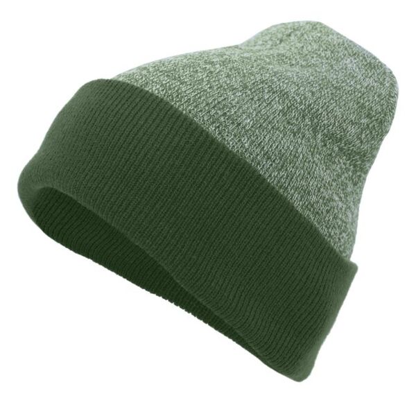 Heather Two-Tone Cuff Beanie Thumbnail