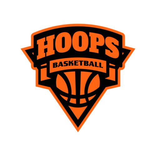 Hoops Basketball logo template 02 Thumbnail