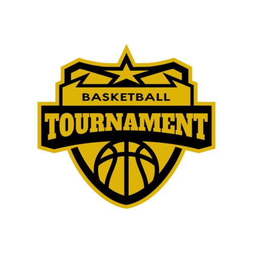 Tournament Basketball logo template 02 Thumbnail
