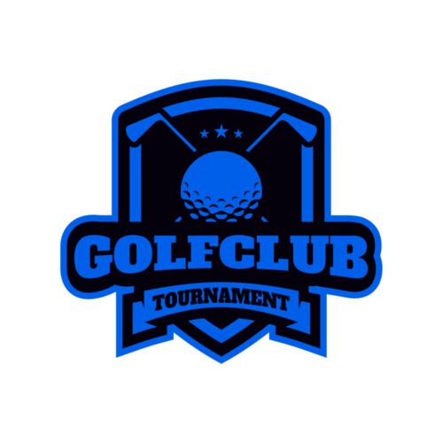 Golf Club Tournament logo template 03 Thumbnail