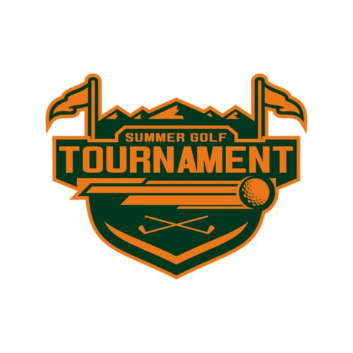 Tournament Summer golf logo template	02 Thumbnail