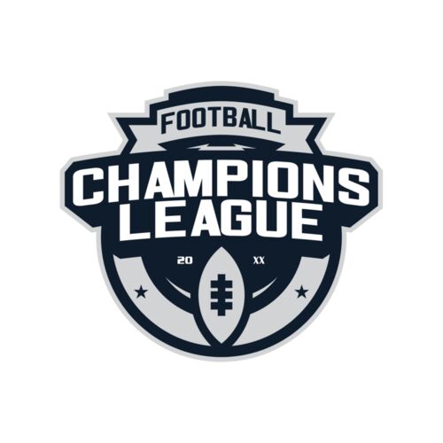 Champions League Football logo template Thumbnail