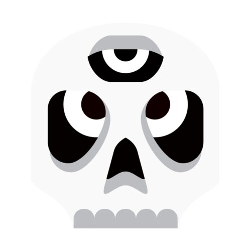 Elements Skulls logo template 18 Thumbnail