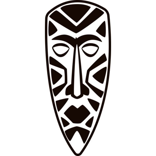 Polynesian Tribal Mask Thumbnail