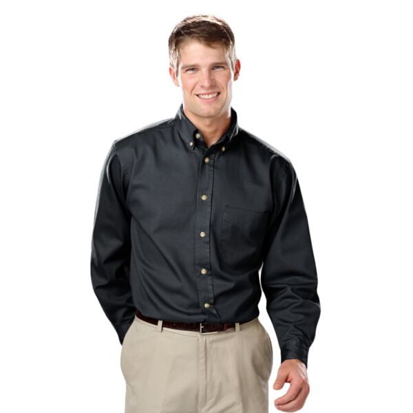 MENS LONG SLEEVE 100% COTTON TWILL Thumbnail
