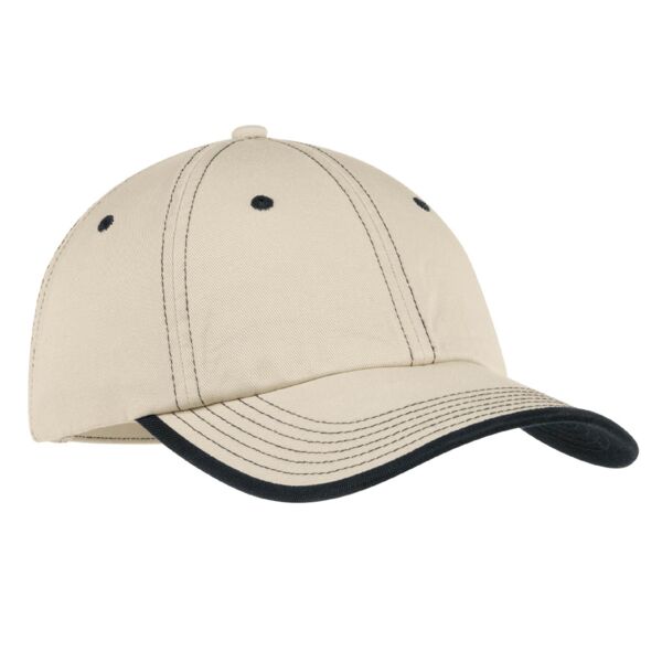 Vintage Washed Contrast Stitch Cap Thumbnail
