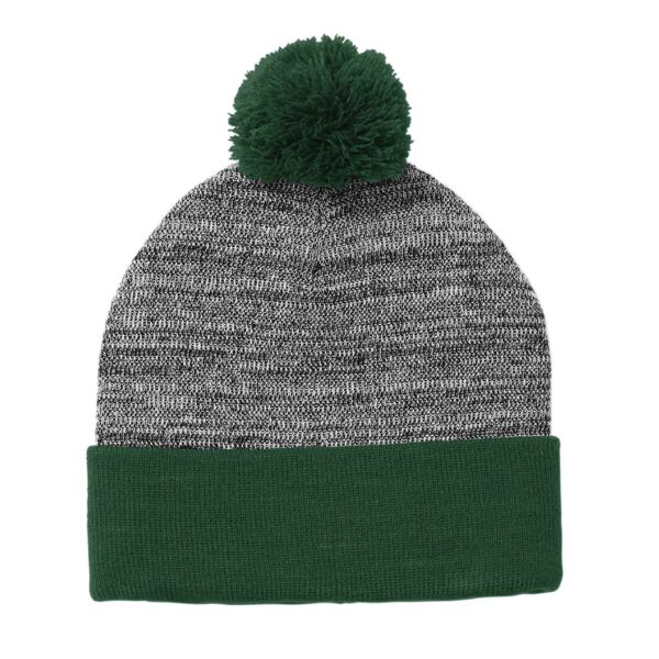 Heather Pom Pom Beanie Thumbnail