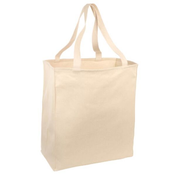 Ideal Twill Over the Shoulder Grocery Tote Thumbnail