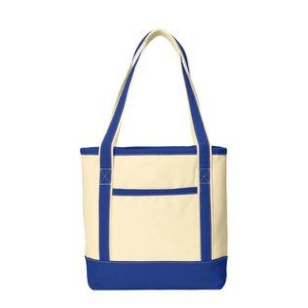 Medium Cotton Canvas Boat Tote Thumbnail