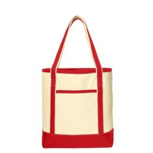 Large Cotton Canvas Boat Tote Thumbnail