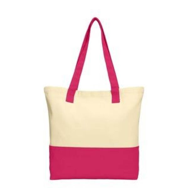 Colorblock Cotton Tote Thumbnail