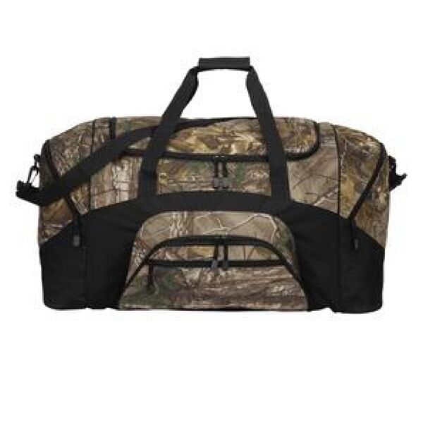Camouflage Colorblock Sport Duffel Thumbnail