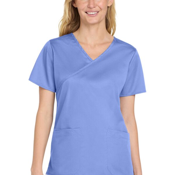 Women's WorkFlex  Mock Wrap Top Thumbnail