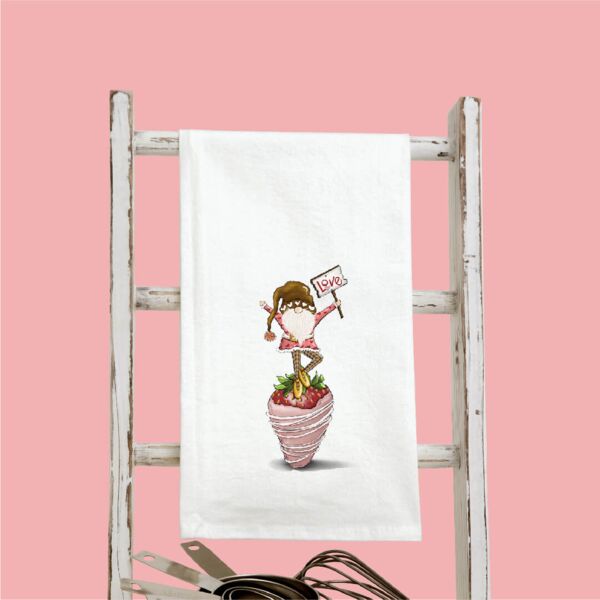 Valentines Strawberry Love Gnome  Thumbnail