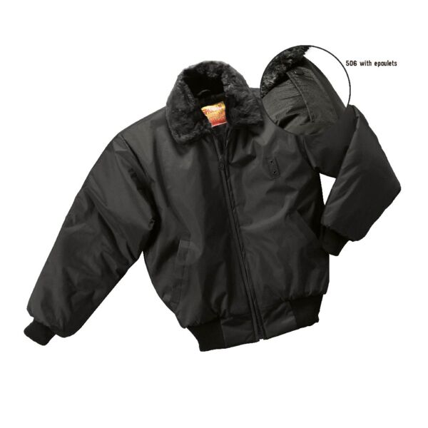 Security Bomber with epaulets Thumbnail