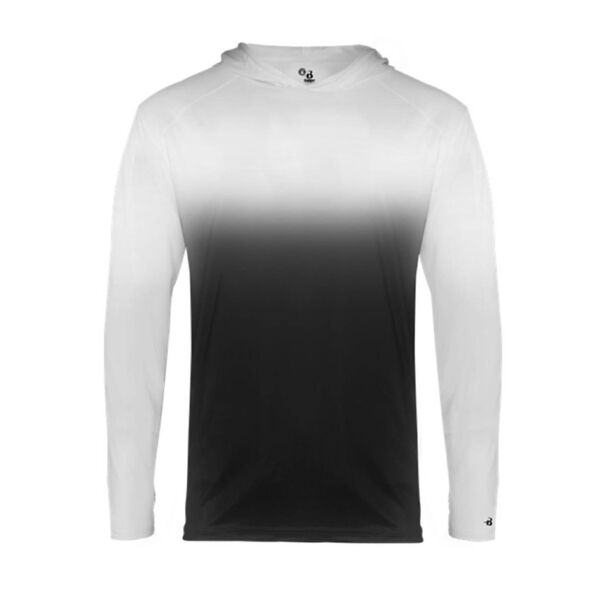 Youth Ombre Long Sleeve Hooded T-Shirt Thumbnail