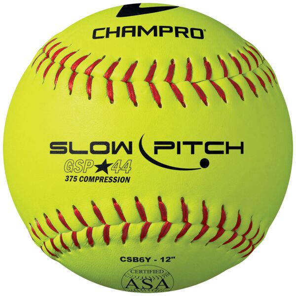 ASA/USA Softball 12" Slow Pitch - Durahide Cover .44 COR Thumbnail