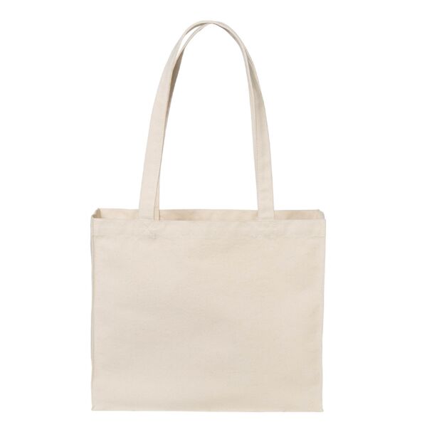 Cotton Canvas Shopper Tote Thumbnail