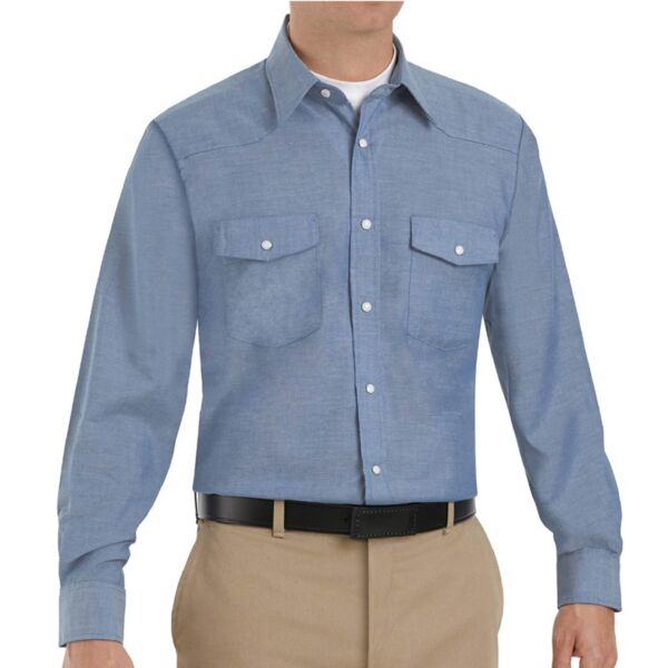 Deluxe Western Style Long Sleeve Shirt Thumbnail