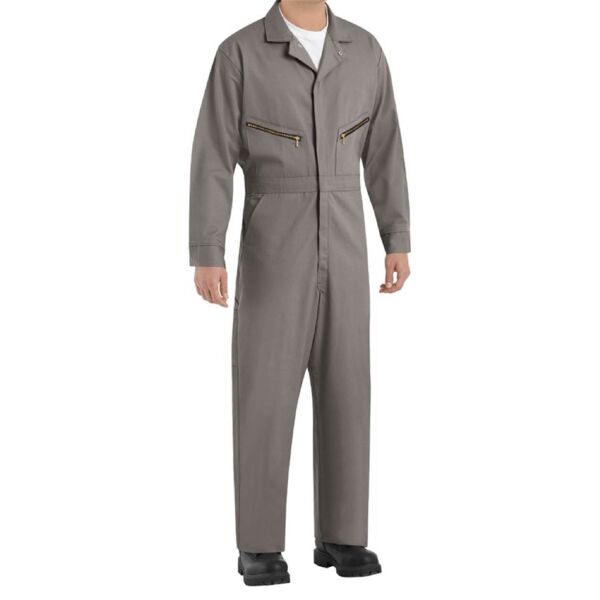 Zip-Front Cotton Coverall Additional Sizes Thumbnail