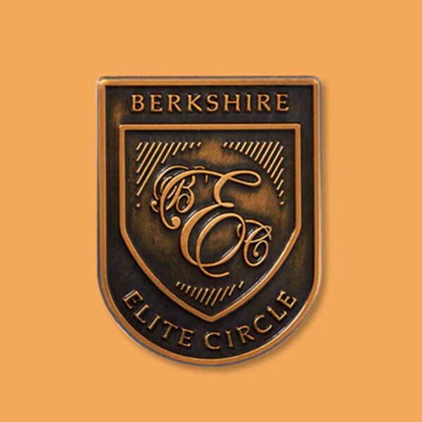 Lapel Pin-Die Struck Antique-Gold .75" or 1" Thumbnail