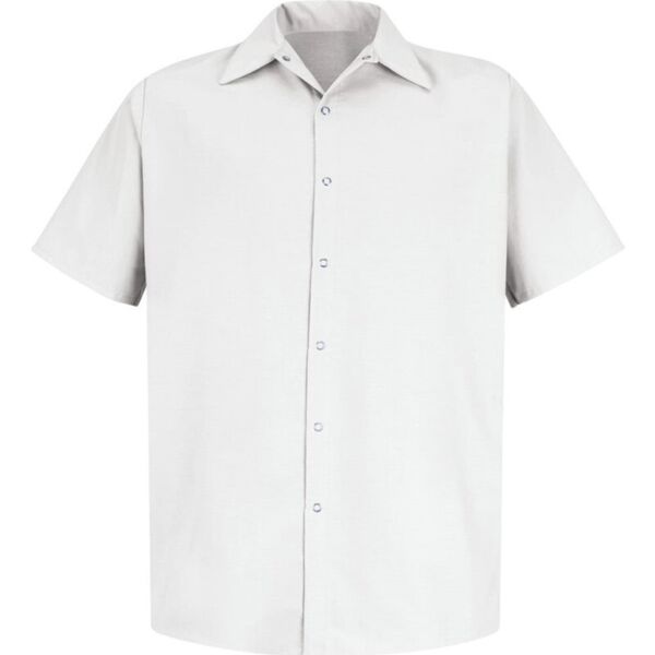 Specialized Short Sleeve Pocketless Work Shirt - Long Sizes Thumbnail