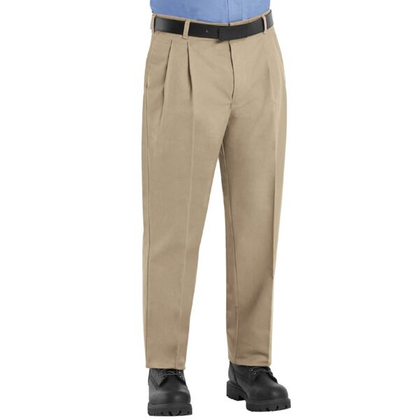 Pleated Twill Slacks Thumbnail
