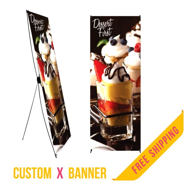 X-Banner-Large 31.5"W x 79"H Thumbnail