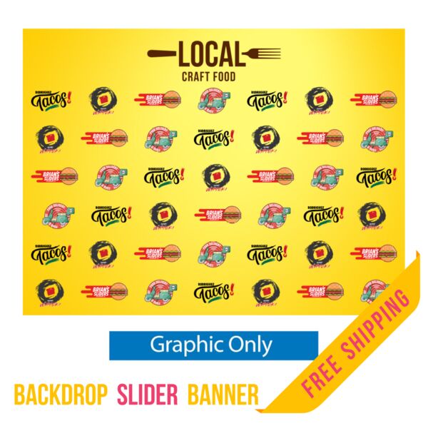 Custom Backdrop, 10'x7.5', Graphic Only Thumbnail