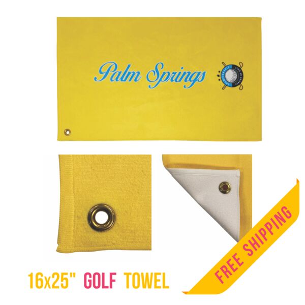 Micro Scrubber Golf Towel 16” X 25” (2 SETS) Thumbnail