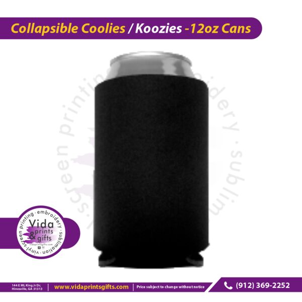 Collapsible Coolies/Koozies -12oz Cans  Thumbnail
