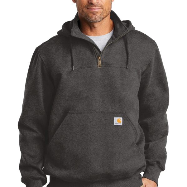 Rain Defender ® Paxton Heavyweight Hooded Zip Mock Sweatshirt - SPARTAN Thumbnail