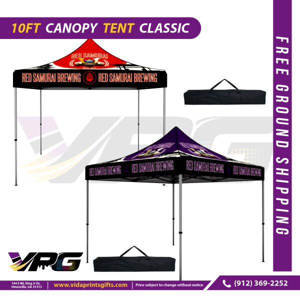10FT Steel Casita Canopy Pop Up Tent Thumbnail