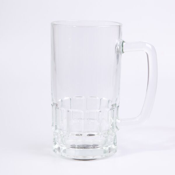 16oz Clear Glass Beer Stein Thumbnail