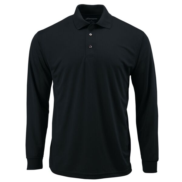 Paragon Adult Long Sleeve Mesh Polo Thumbnail