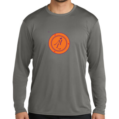 Long Sleeve Performance Tee-Large Logo Thumbnail