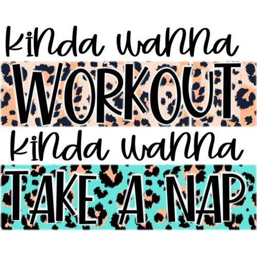 Kinda Wanna Workout Leopard Thumbnail
