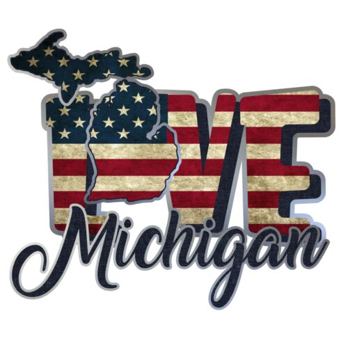 michigan flag Thumbnail