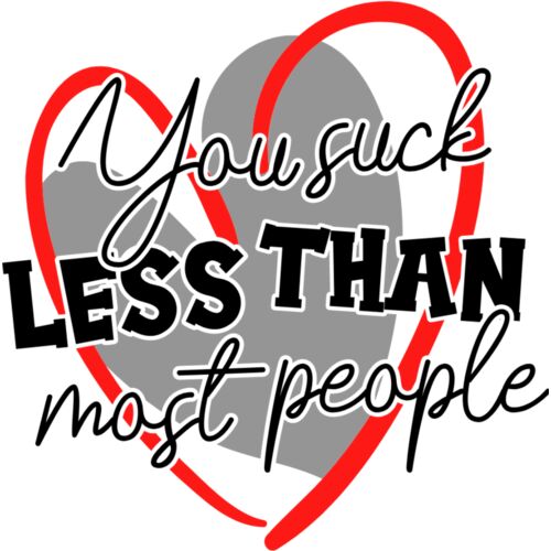 you suck less than most people  Thumbnail