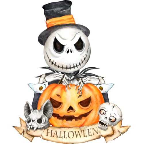 Skeleton Pumpkin Thumbnail