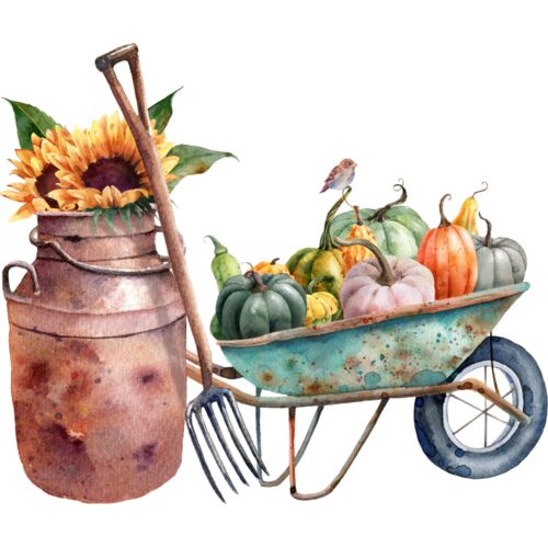 Milk Jug Whellbarrow Thumbnail