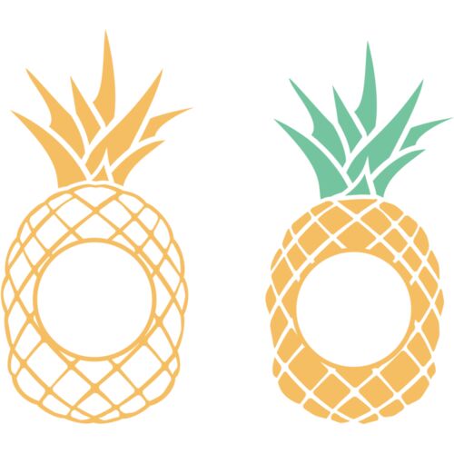 pineapple monogram Thumbnail
