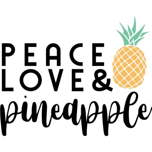 peace love pineapple Thumbnail