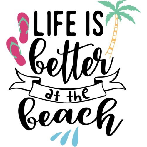 life is better at the beach Thumbnail