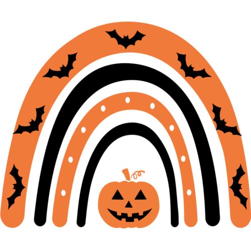 Halloween boho rainbow Thumbnail