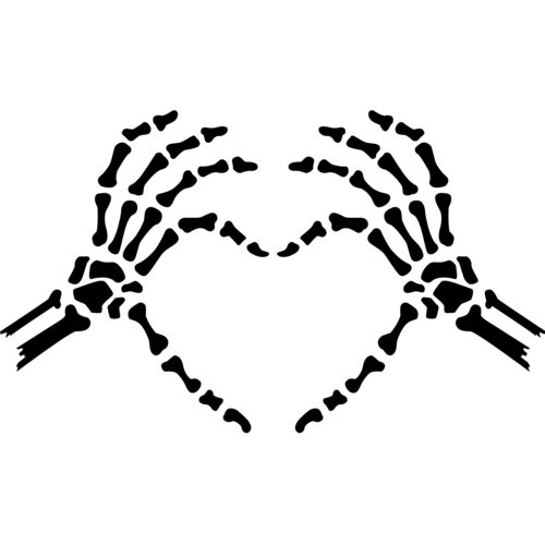 Skeleton hand SIGN 03 Thumbnail