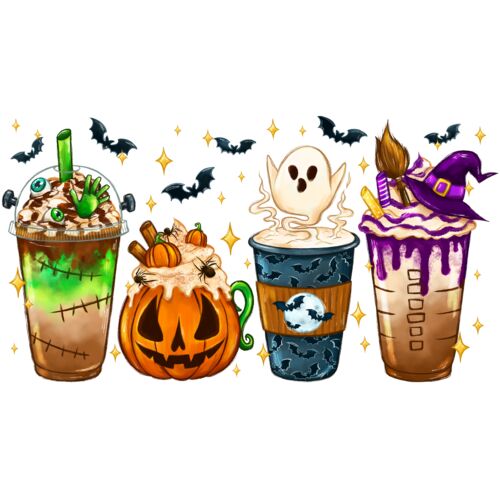 HalloweenCoffeeLattePNG LRG Thumbnail