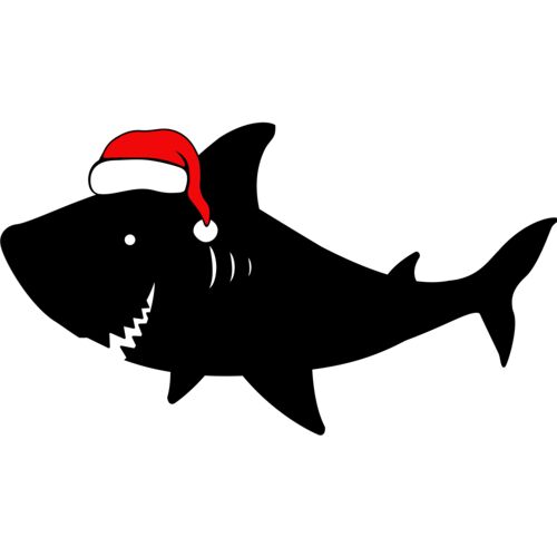 Christmas chark silhouette Thumbnail