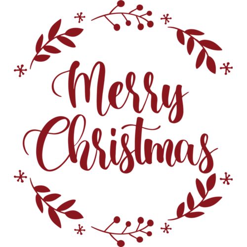 Meryy christmas circle wreath Thumbnail