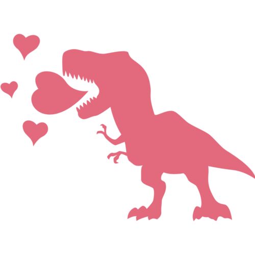 Loveasaurus pink Thumbnail